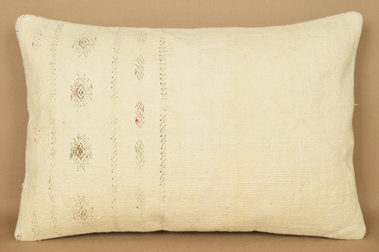 Turkish Kilim Pillow Cover 16x24 " 40x60 cm. E00738