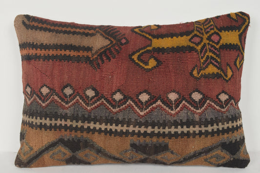 Kilim Pillows Ebay E00390 Lumbar Bright Hand Embroidery Knit