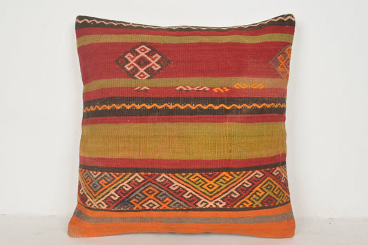 Woven Kilim Cushion B01596 20x20 Throw Furnishing Oriental