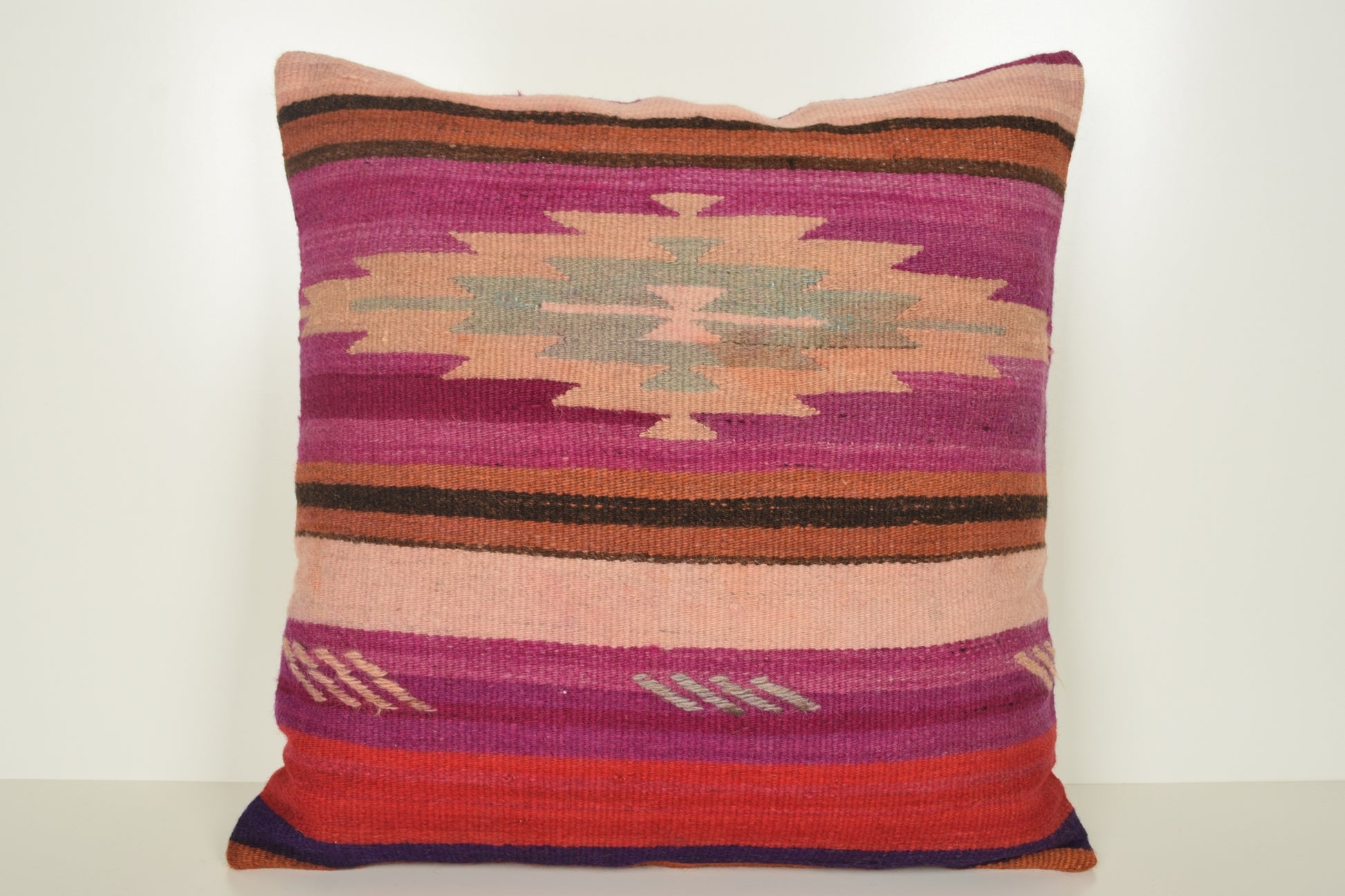 Turkish Floor Pillows A00801 Decorative Throw pillow case Knitting cushion covers 24x24