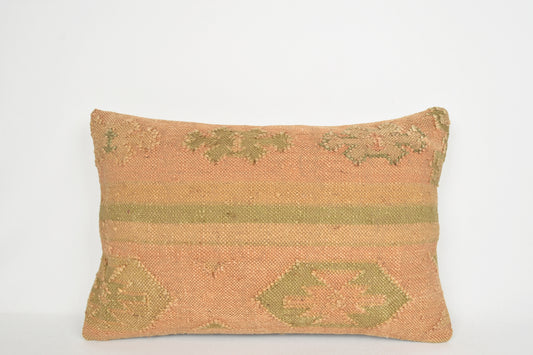 Traditional Turkish Pillow E00102 Lumbar Natural Eastern Accents