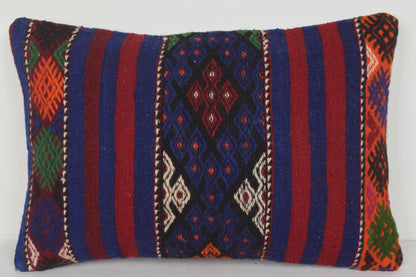 Turkish Wool Pillows E00502 Lumbar Cross-stitch Kitchen Woven Neutral