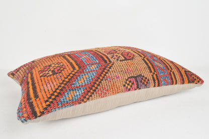 Kilim Pillow Covers Grandin Road E00205 Lumbar Handknit Handwoven