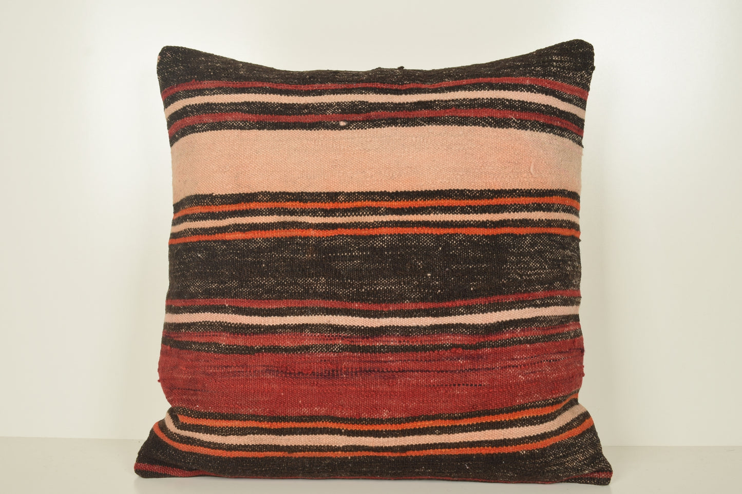 Outdoor Kilim Cushion A01009 24x24 Knitted Hellenistic Hand Crafted