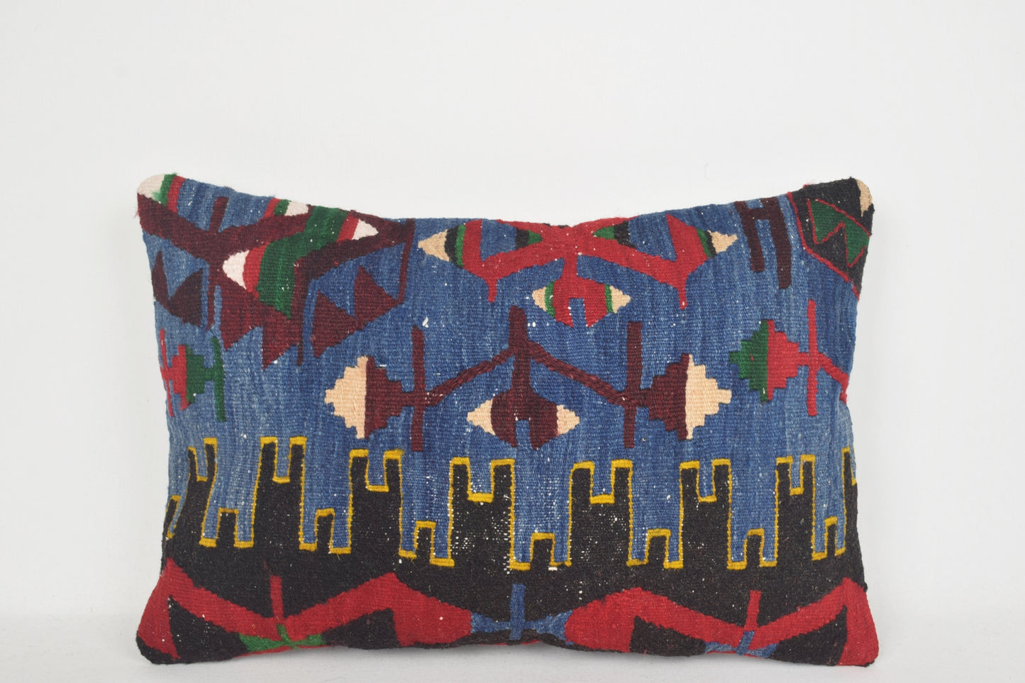 Ikea Turkish Pillow E00210 Lumbar Adornment Handiwork Hand Embroidery