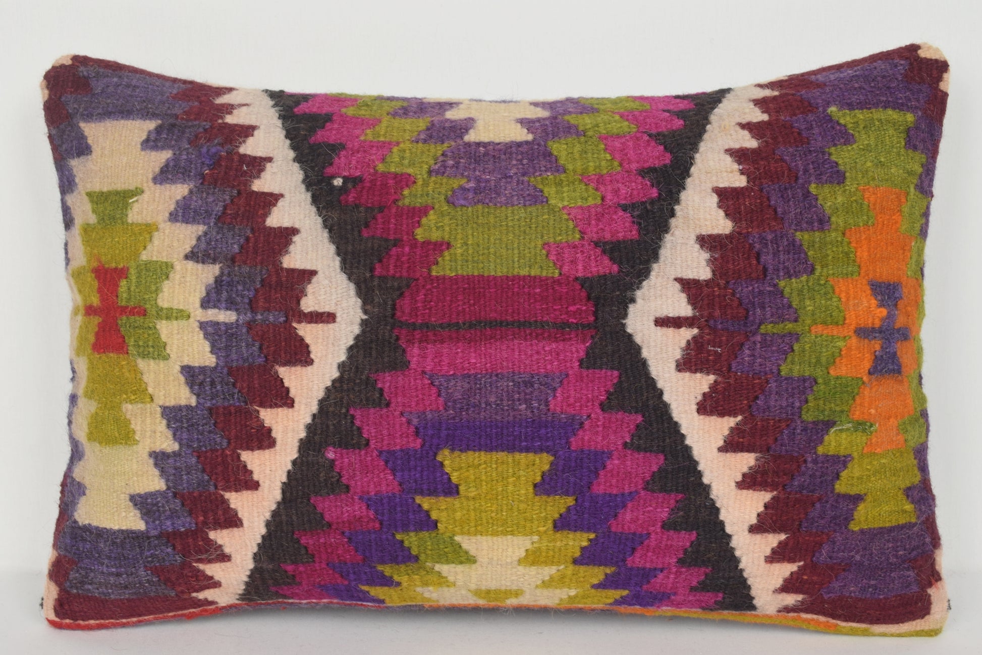 Woven Kilim Cushion E00312 Lumbar Nursery Asian Gift Design