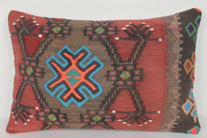Turkish Rug Pillow Covers E00415 Lumbar Artwork Northern Floral