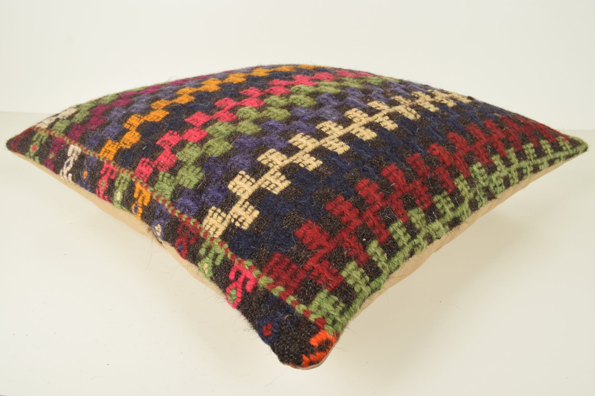 Turkish Rug Cushions A01015 24x24 Nomad Western Anatolian