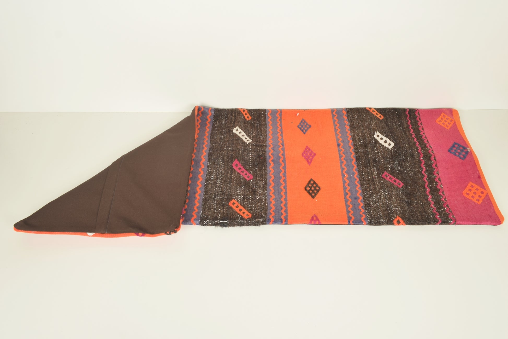 Kilim Rug for Bathroom Pillow I00216 Lumbar Middle East Beautiful Decor