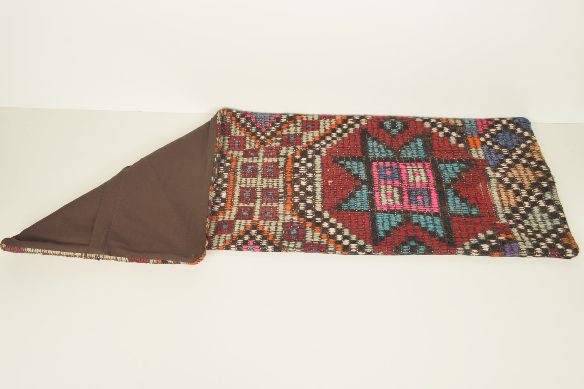 Kilim Rugs and Carpets Pillow I00221 Lumbar Adornment Low-priced