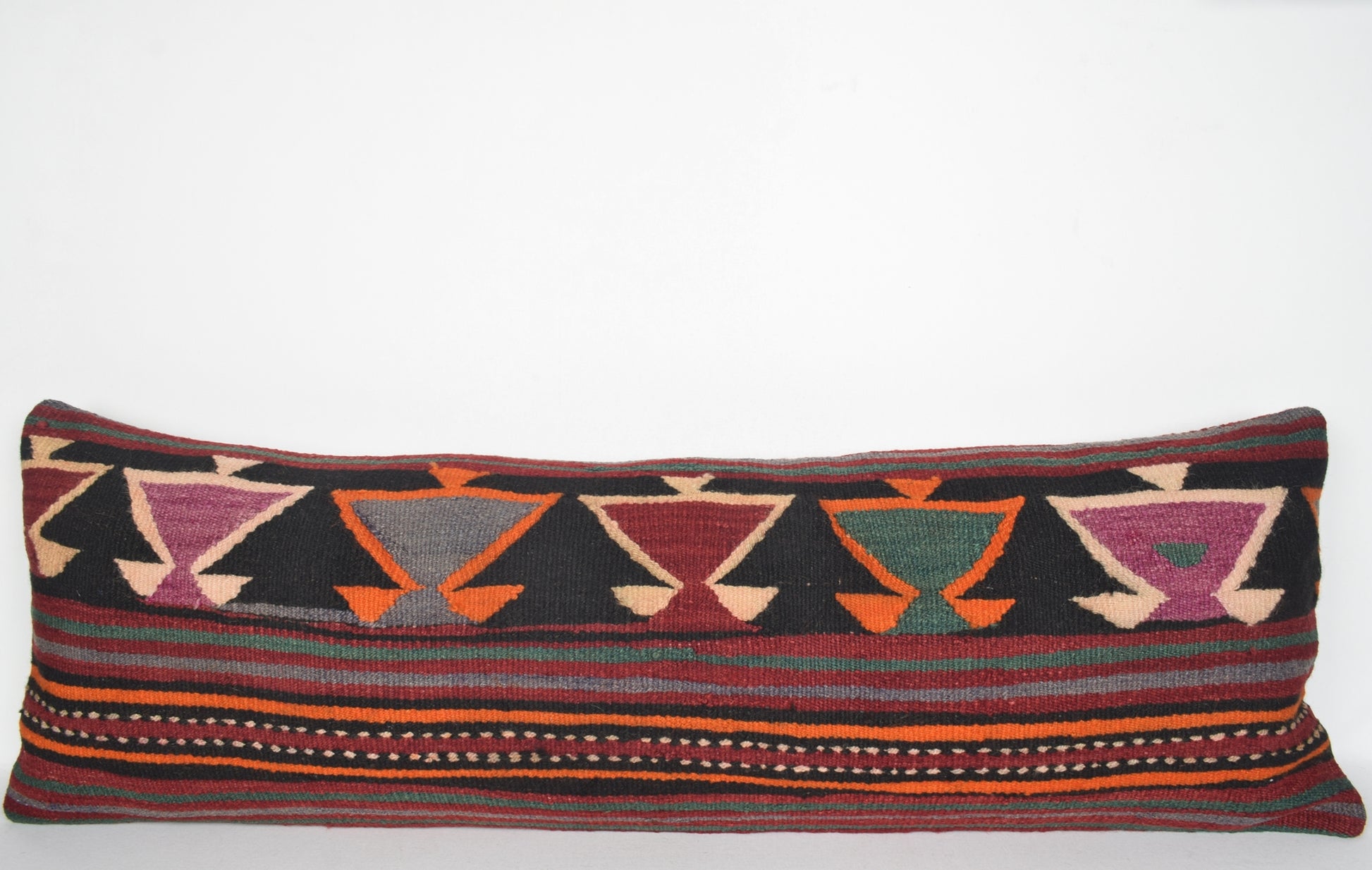 Moroccan Kilim Rugs for Sale Pillow I00026 Lumbar Economical Throw
