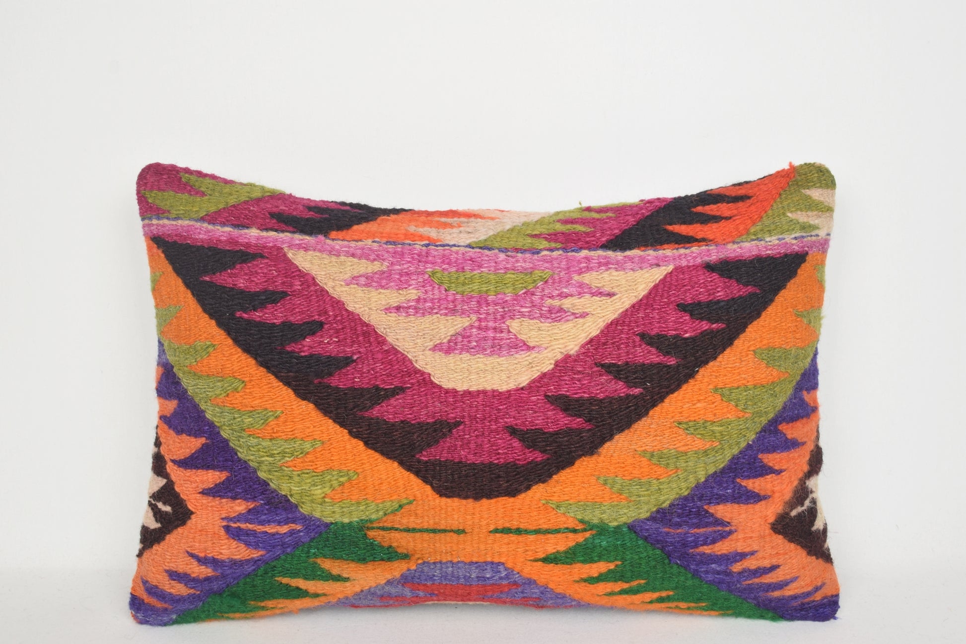 Overstock Kilim Pillows E00027 Lumbar Lifestyle Excellent Furnishing