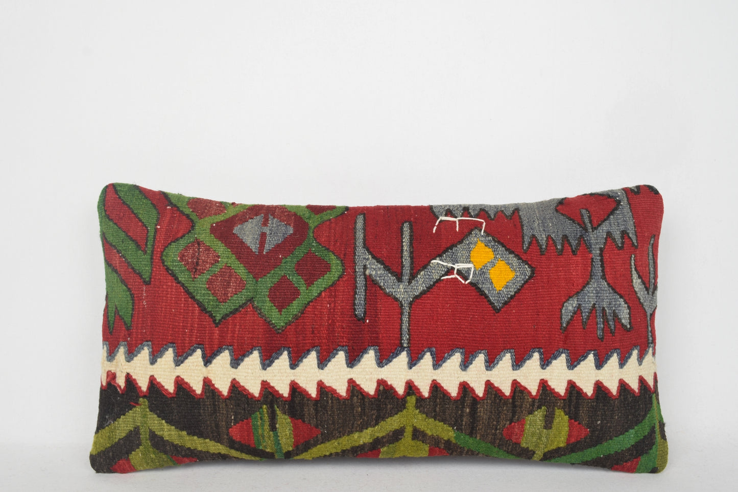 Kilim Cushion Covers Australia, Turkish Rugs Wikipedia Pillow F00127 12x24 " - 30x60 cm.
