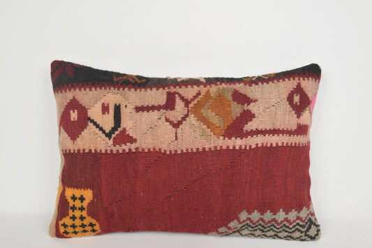 Turkish Corners on Cushions E00037 Lumbar Village Woolen Embroidered