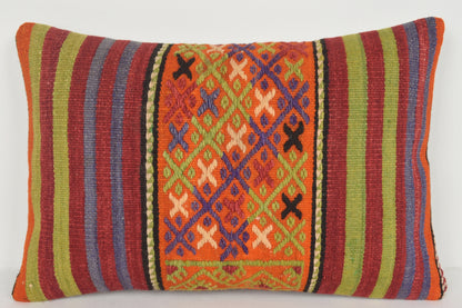 Geometric Kilim Cushion 16x24 " 40x60 cm. E00643 Kilim Rugs Toronto Pillow