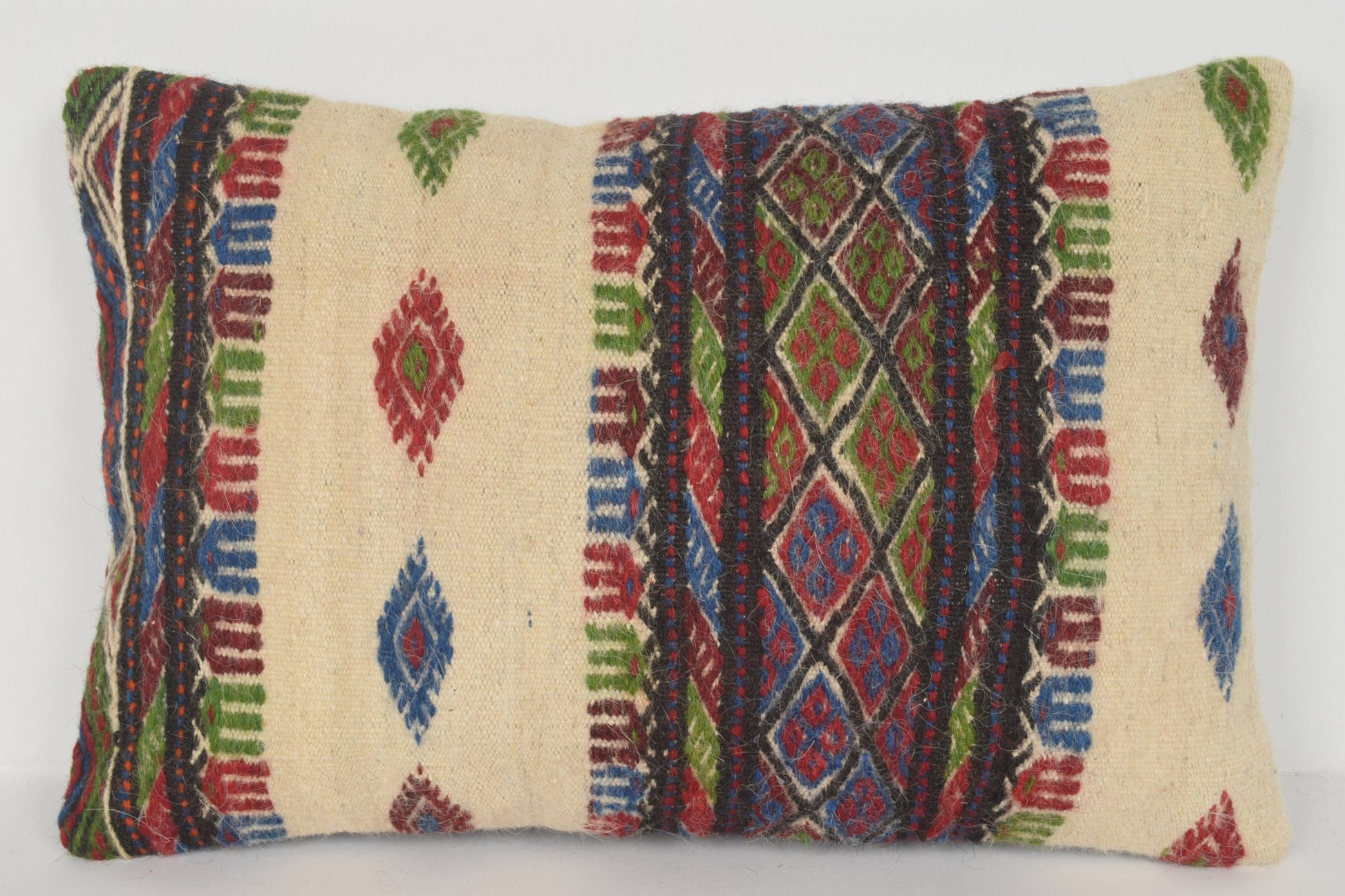 Vintage Kilim Cushions Australia E00349 Lumbar Celtic Accents Fragment
