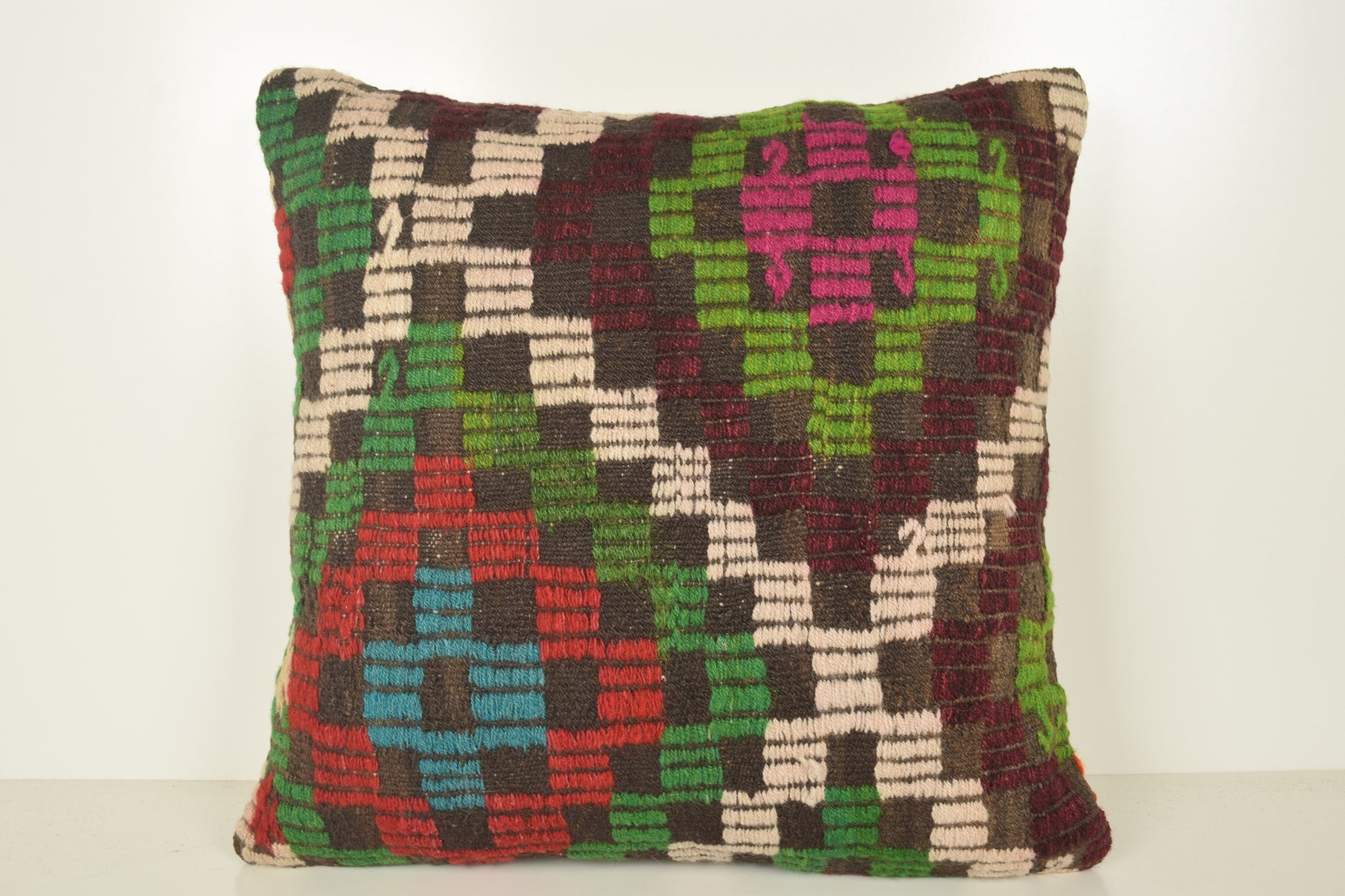 Kilim Cushions Turkey A00951 24x24 Embroidery Free Shipping Garden