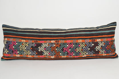Tribal Body Pillow Cover I00053 Lumbar Anatolian Knitted Shabby Chic