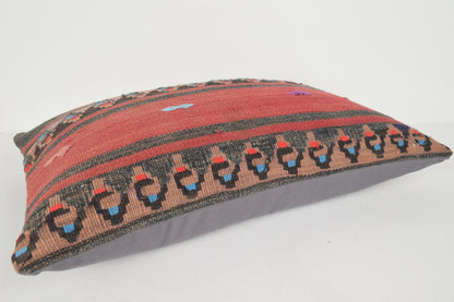Kilim Rug in Dining Room Pillow 16x24 " 40x60 cm. E00653