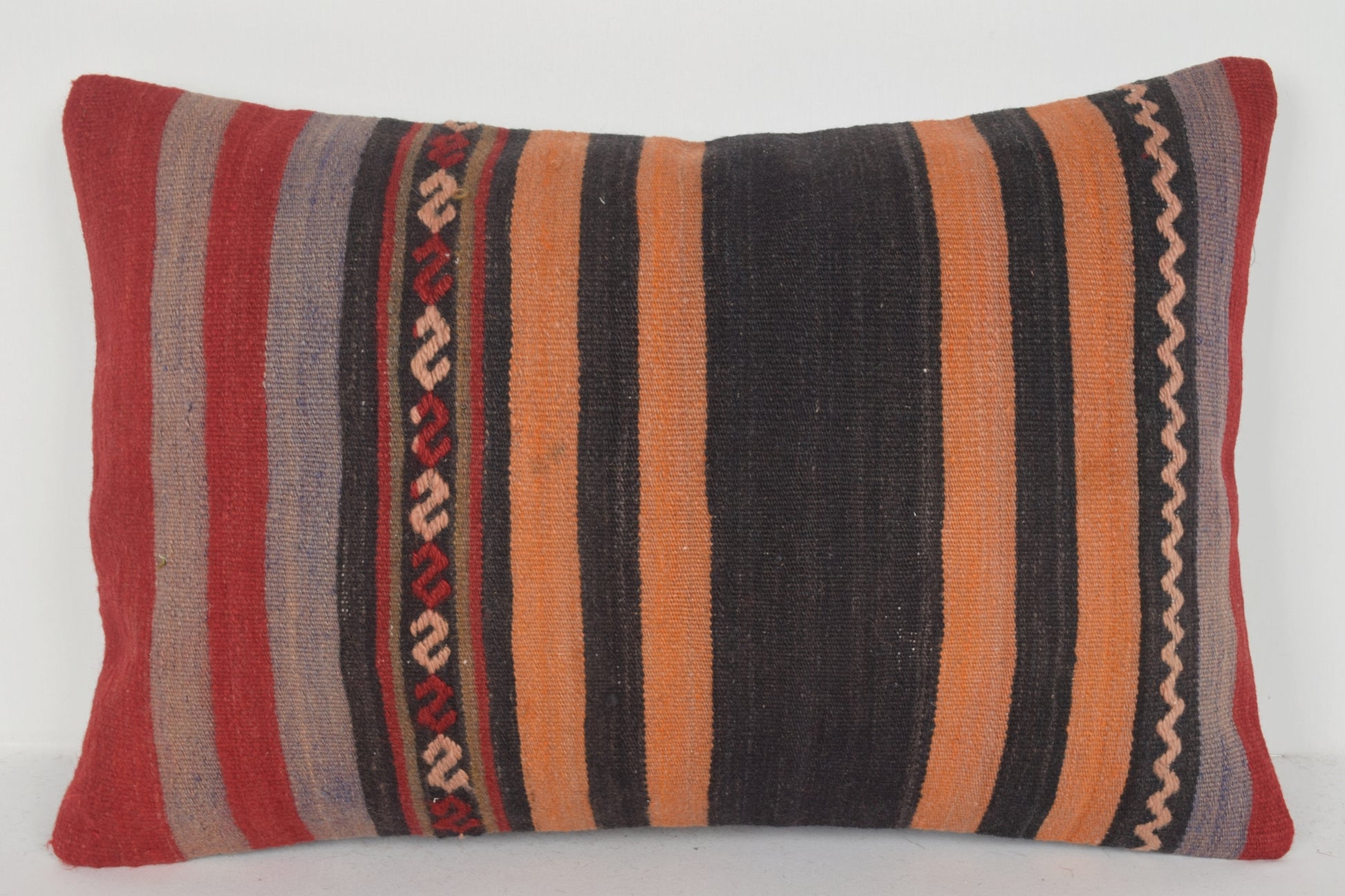 Kilim Cushions Auckland E00555 Lumbar Prehistoric Crochet Novelty