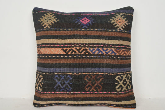 Turkish Rugs Modern Pillow B01266 20x20 Eastern Folk Handiwork