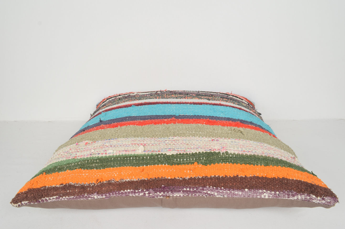 Orange Kilim Cushion Covers A00768 Wool throw pillow cover Body pillows 24x24