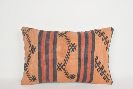 Vintage Kilim Pillow Covers E00174 Lumbar Reliable Rare Native