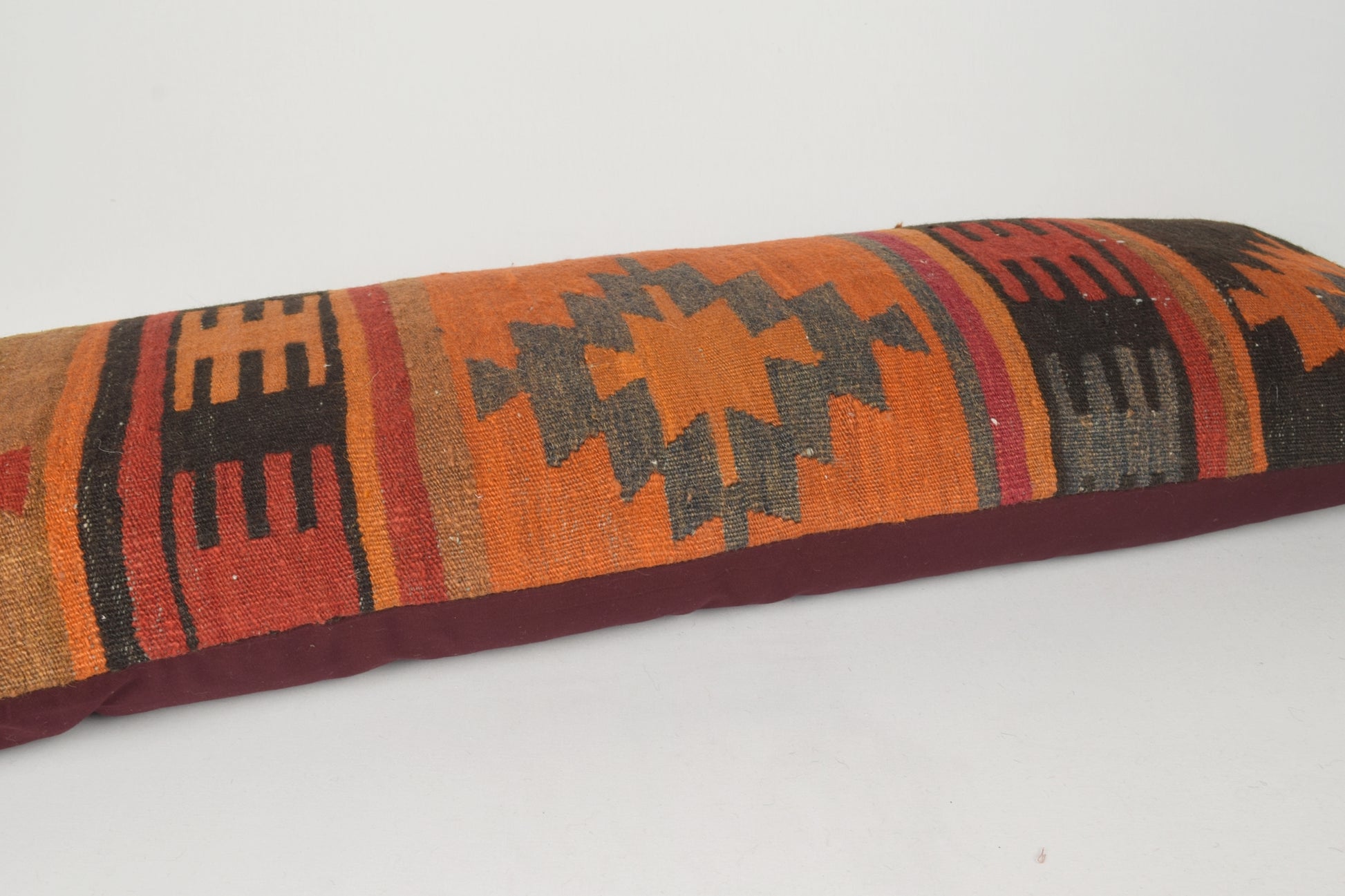 Navajo Rug Pillows I00076 Lumbar Woven Classic Cotton Rustic