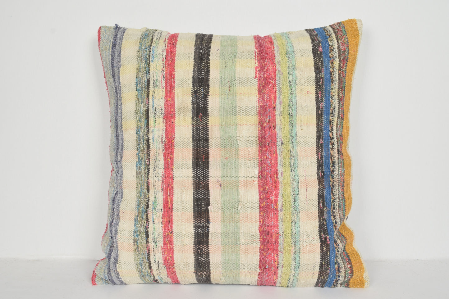 Moroccan Kilim Cushion Covers A00782 Woven pillow cover 24x24 Country pillow covers