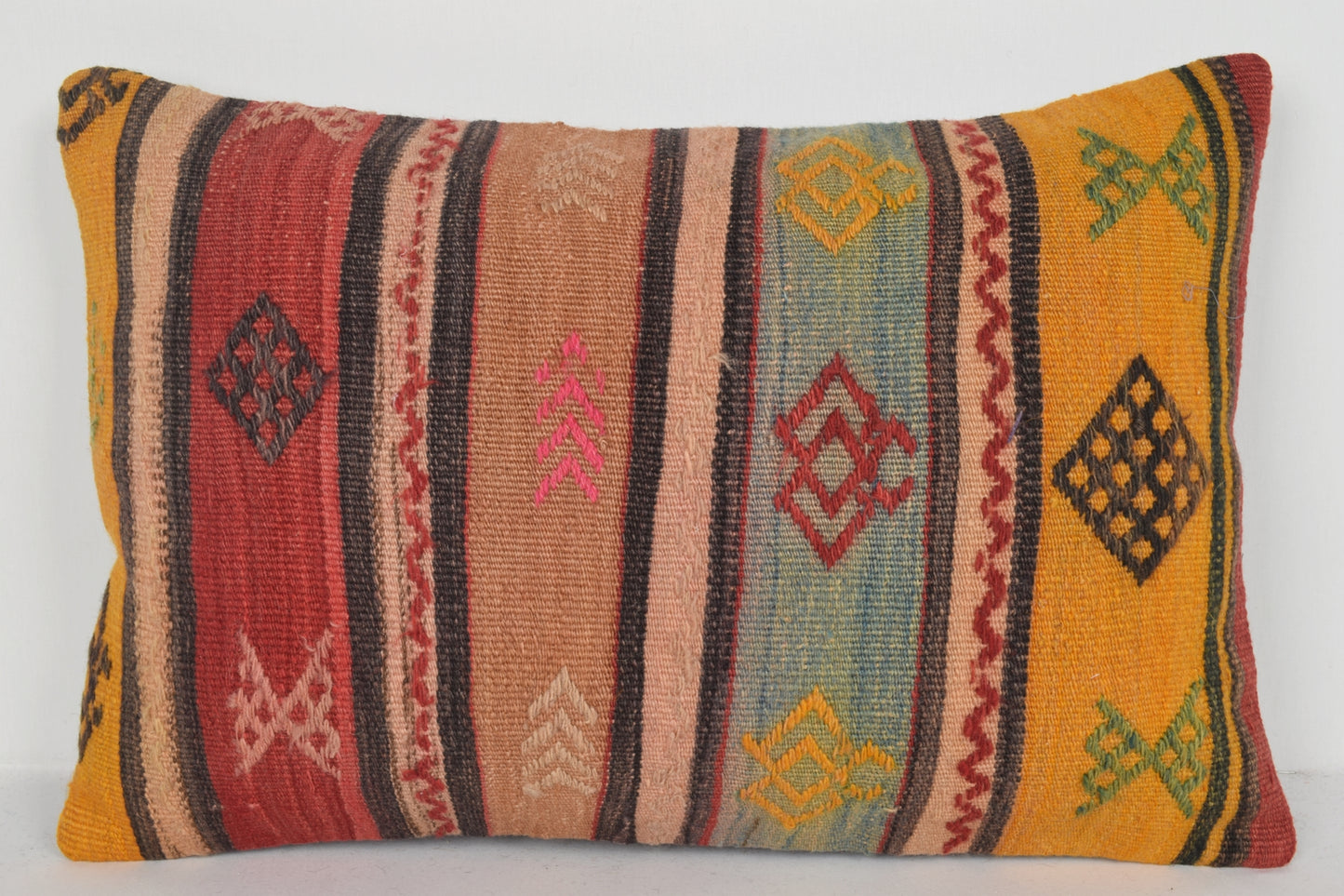 Turkish Kilim Tapestry Cushions 16x24 " 40x60 cm. E00682