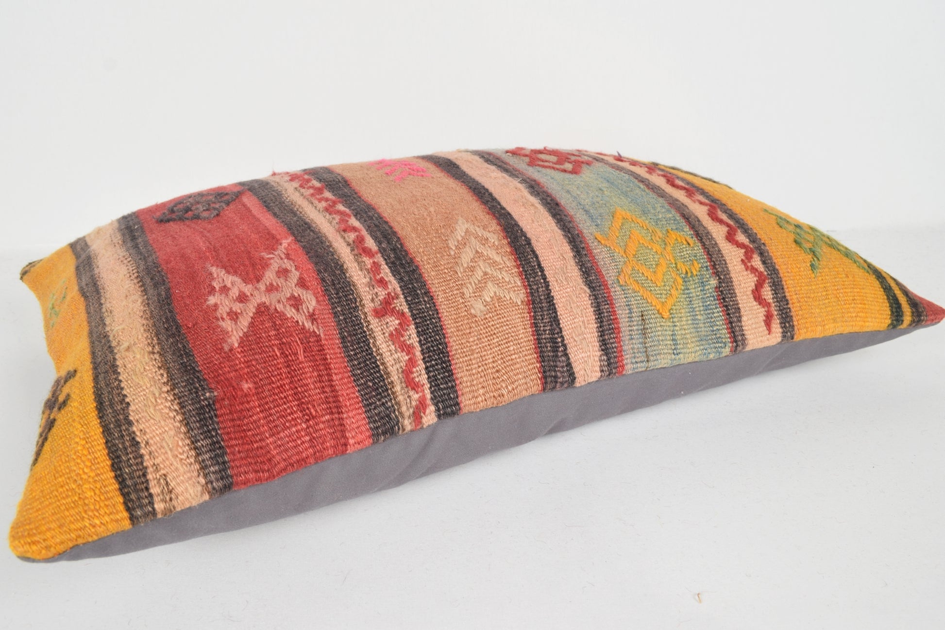 Turkish Kilim Tapestry Cushions 16x24 " 40x60 cm. E00682