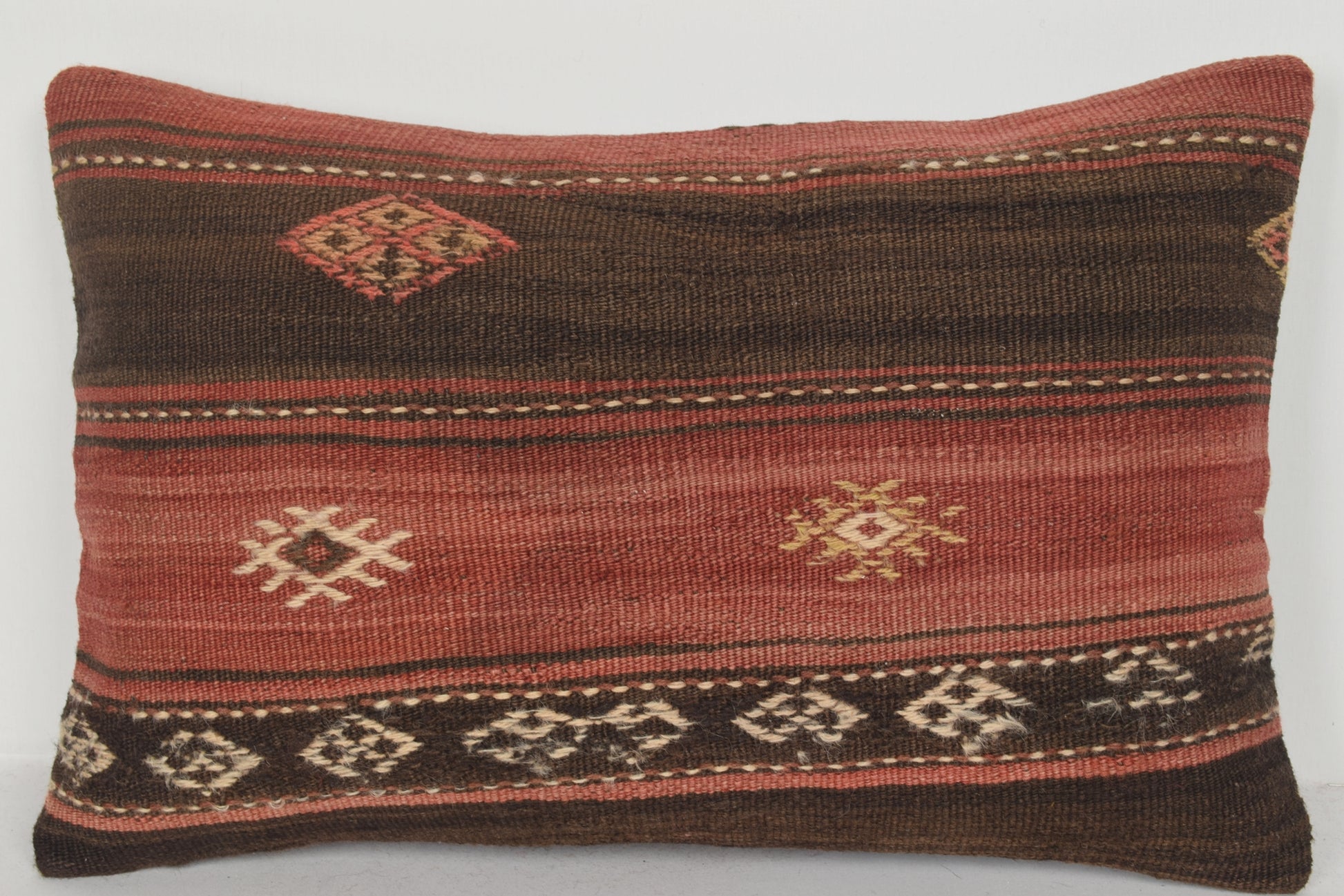 Kilim Cushions for sale E00591 Lumbar Knitted Furniture Hand Crafted