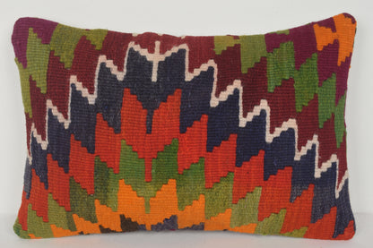Moroccan Kilim Cushion Covers E00400 Lumbar Christmas Embellishing Art