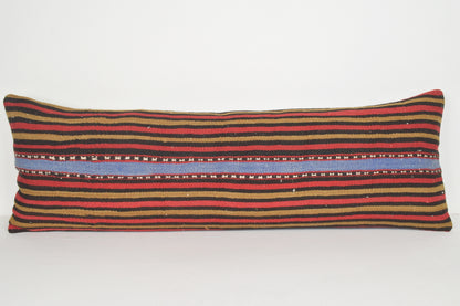 Wool Kilim Throw Pillow I00180 Lumbar Folk Art Precious Retail