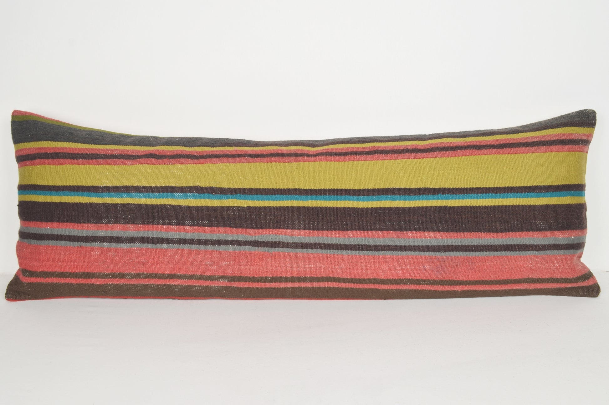 Kilim Rug Auction Pillow I00187 Lumbar Decorator Victorian Northern