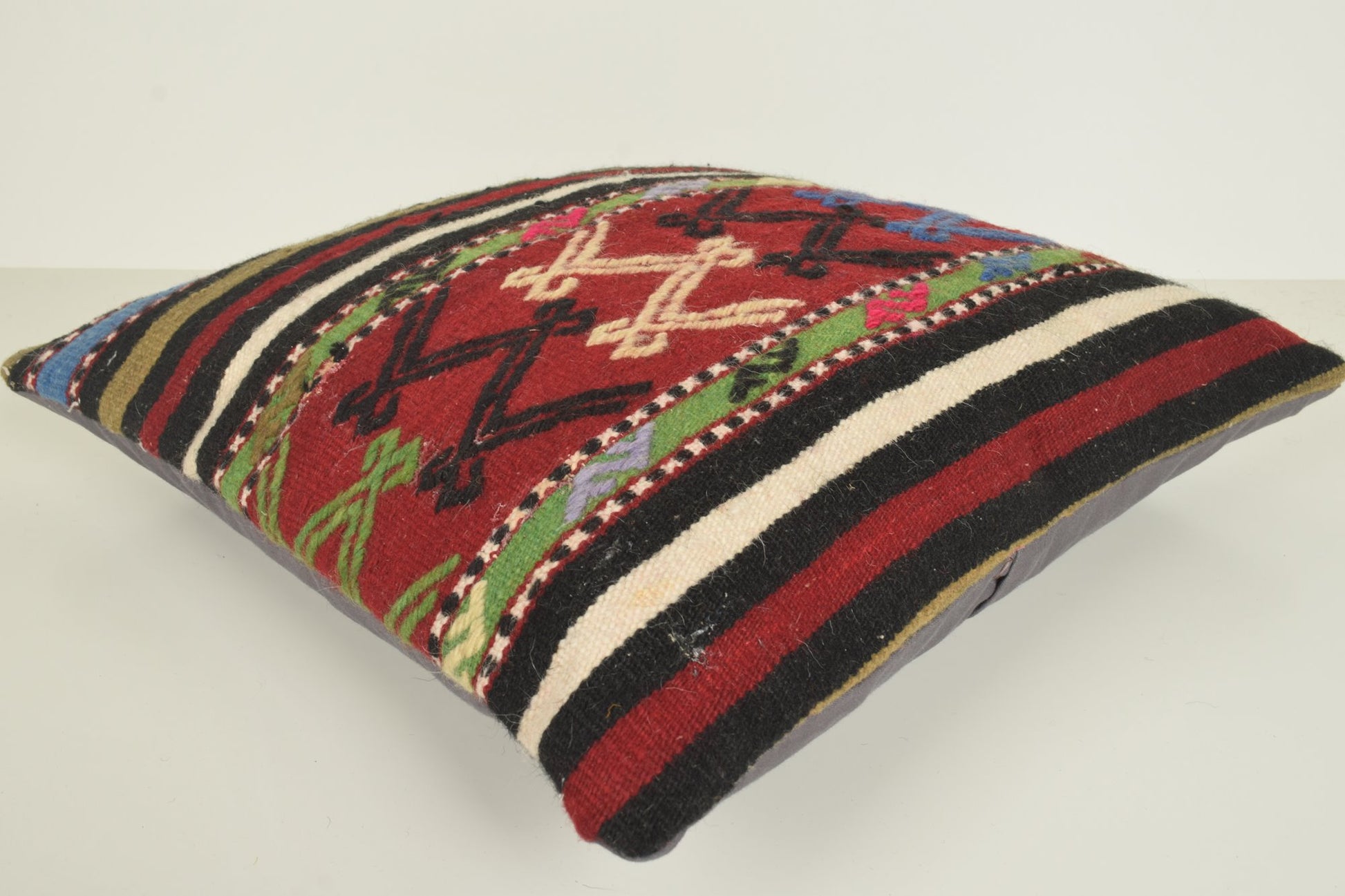 Vintage Pillow Patterns B01719 20x20 Indigo Handmade