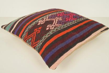 Kilim Pillow Covers made in Turkey C01372 18x18 Urban Clean Crochet