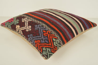 Giant Kilim Pillow C01380 18x18 Old Country Flat weaving