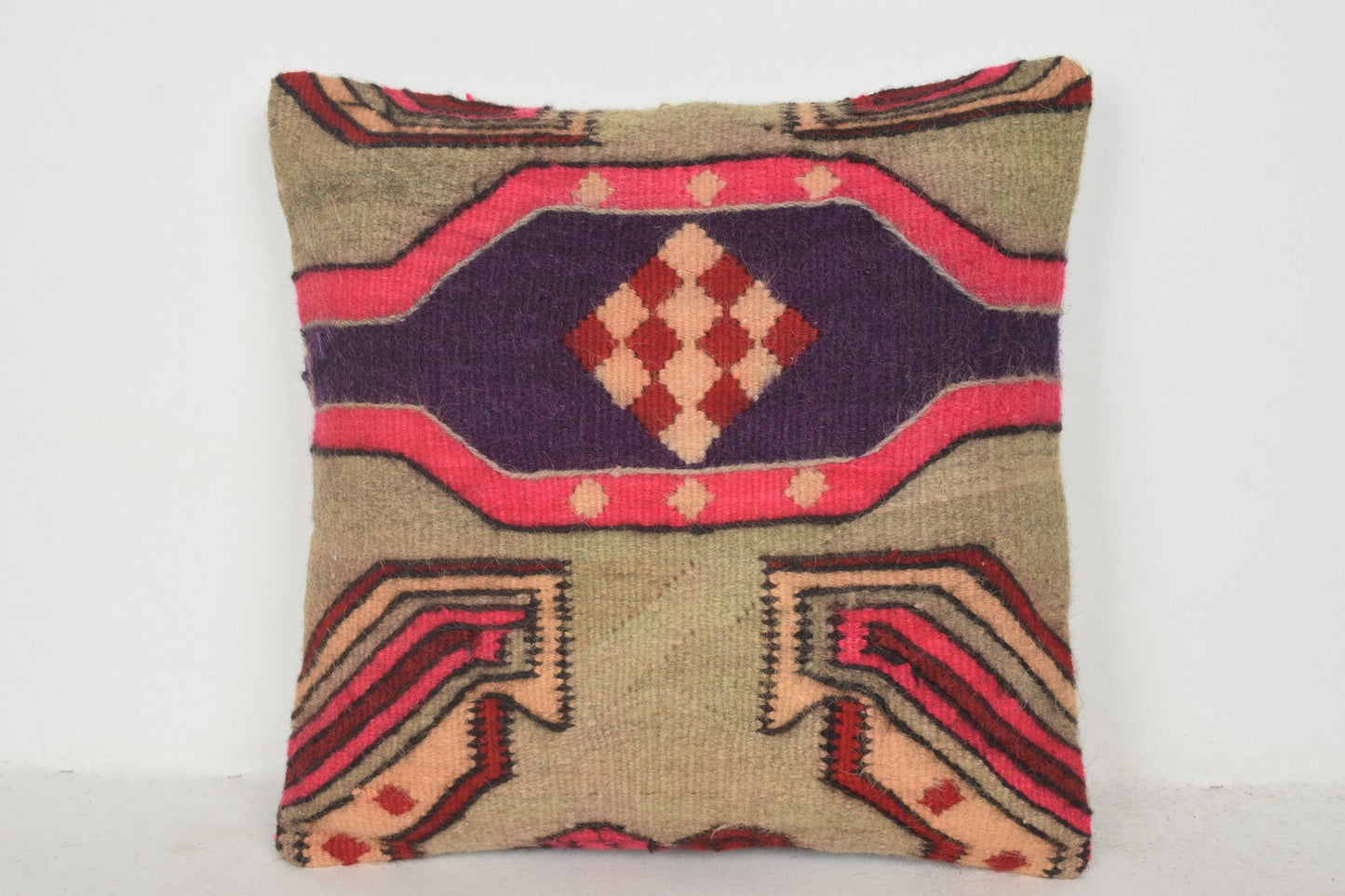 Vintage Kilim Rugs London Pillow B01143 20x20 Great Accessory Lace