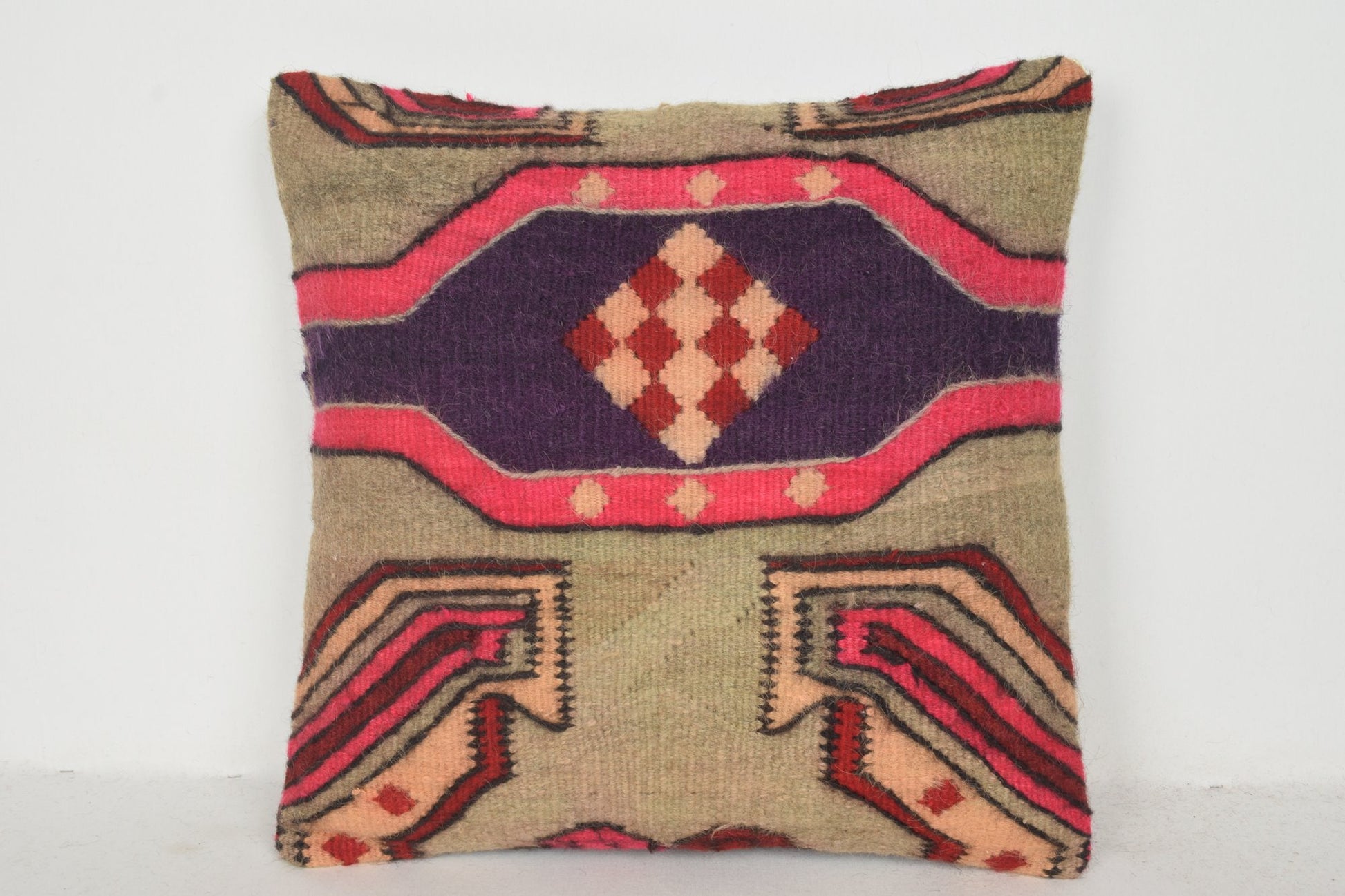 Vintage Kilim Rugs London Pillow B01143 20x20 Great Accessory Lace