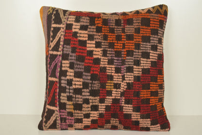 Turkish Rugs Vintage Pillow B02050 20x20 Regular Rich Handwork