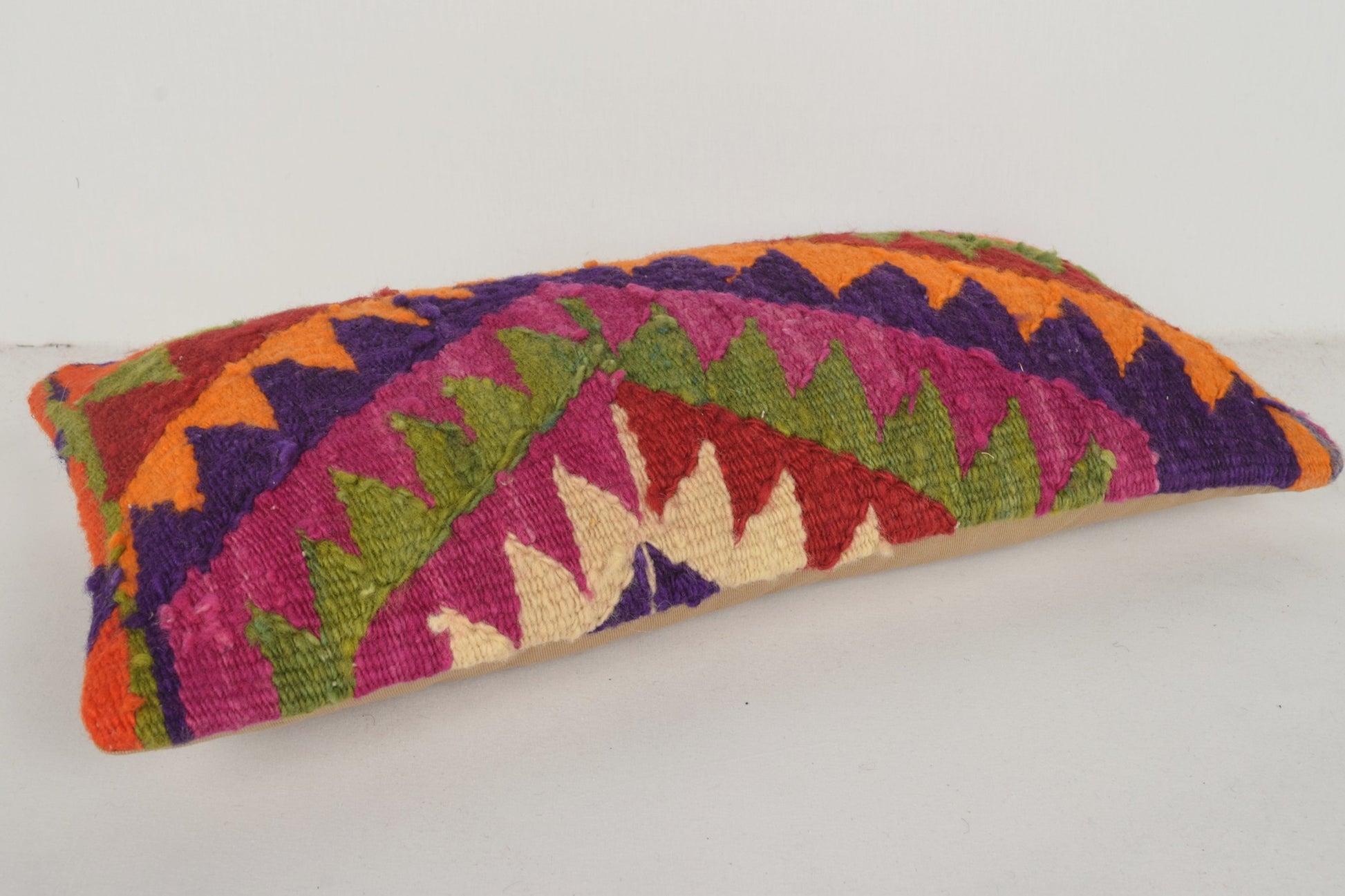 Kilim Rugs Santa Fe Pillow G00516 Couch Knitted Navajo Folk Art Historical